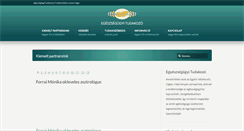 Desktop Screenshot of egeszsegugyitudakozo.hu